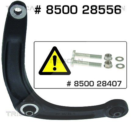Triscan Lenker, Radaufhängung [Hersteller-Nr. 850028556] für Peugeot, Citroën, Ds