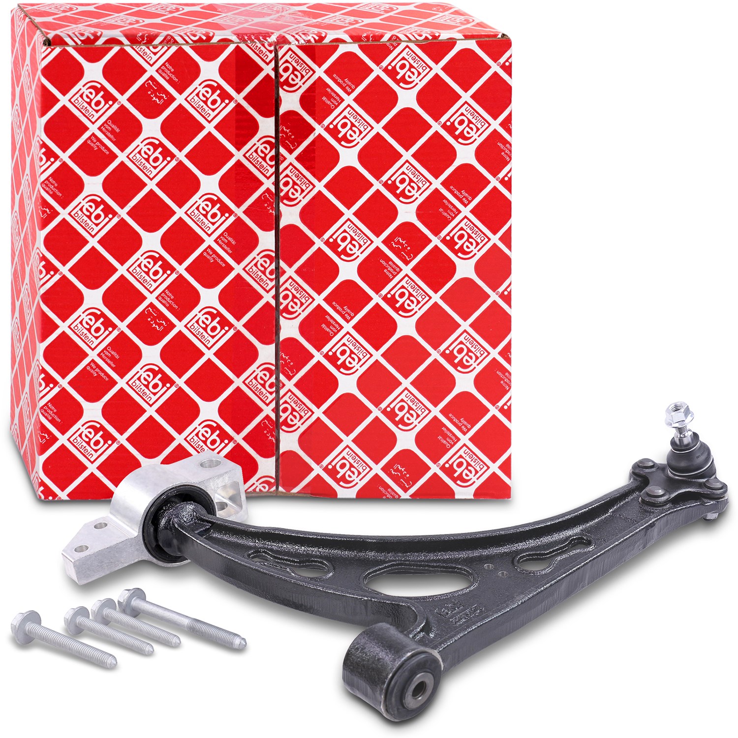 Febi Bilstein Querlenker mit Traggelenk vorne links [Hersteller-Nr. 40103] für VW, Audi, Skoda, Seat