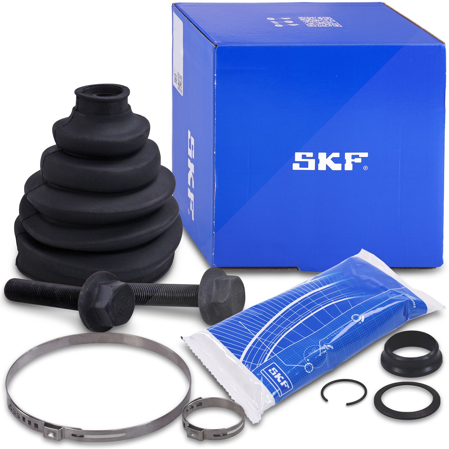 Skf Faltenbalgsatz Antriebswelle radseitig/getriebeseitig [Hersteller-Nr. VKJP1466R] für Skoda, Seat, Audi, VW