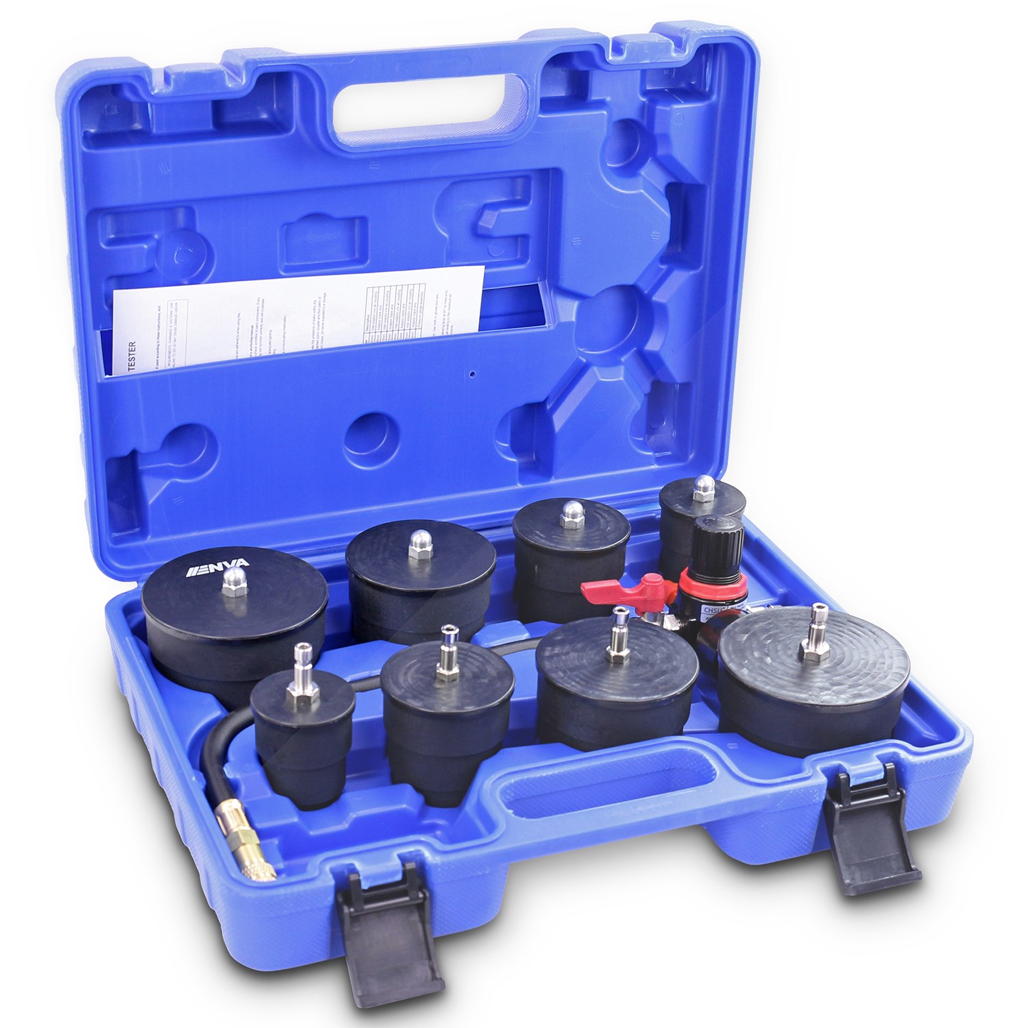 Enva Turbolader-Ladeluft-System-Prüfkoffer-Satz - 9-tlg. [Hersteller-Nr. 40638739]