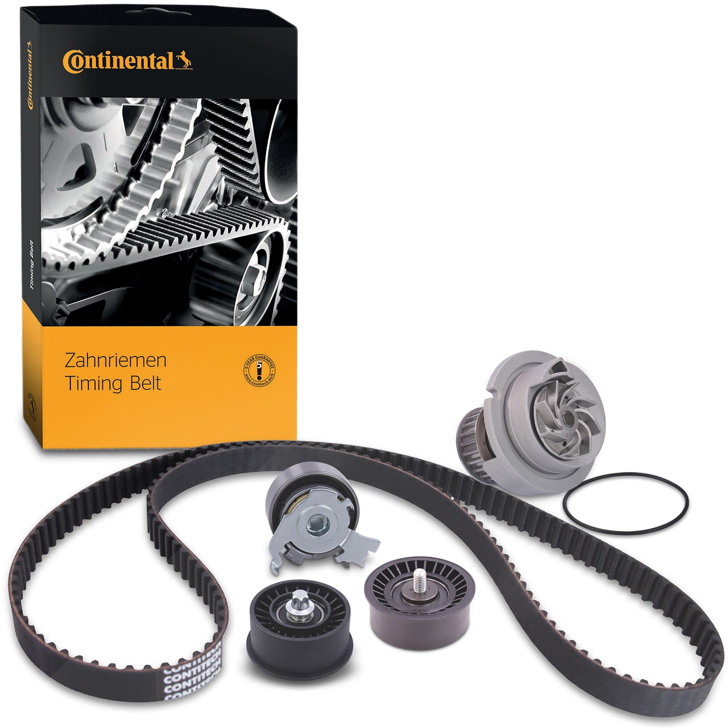 Bestprice Zahnriemen + Rollensatz + Wasserpumpe [Hersteller-Nr. 40483189] für Opel, Saab