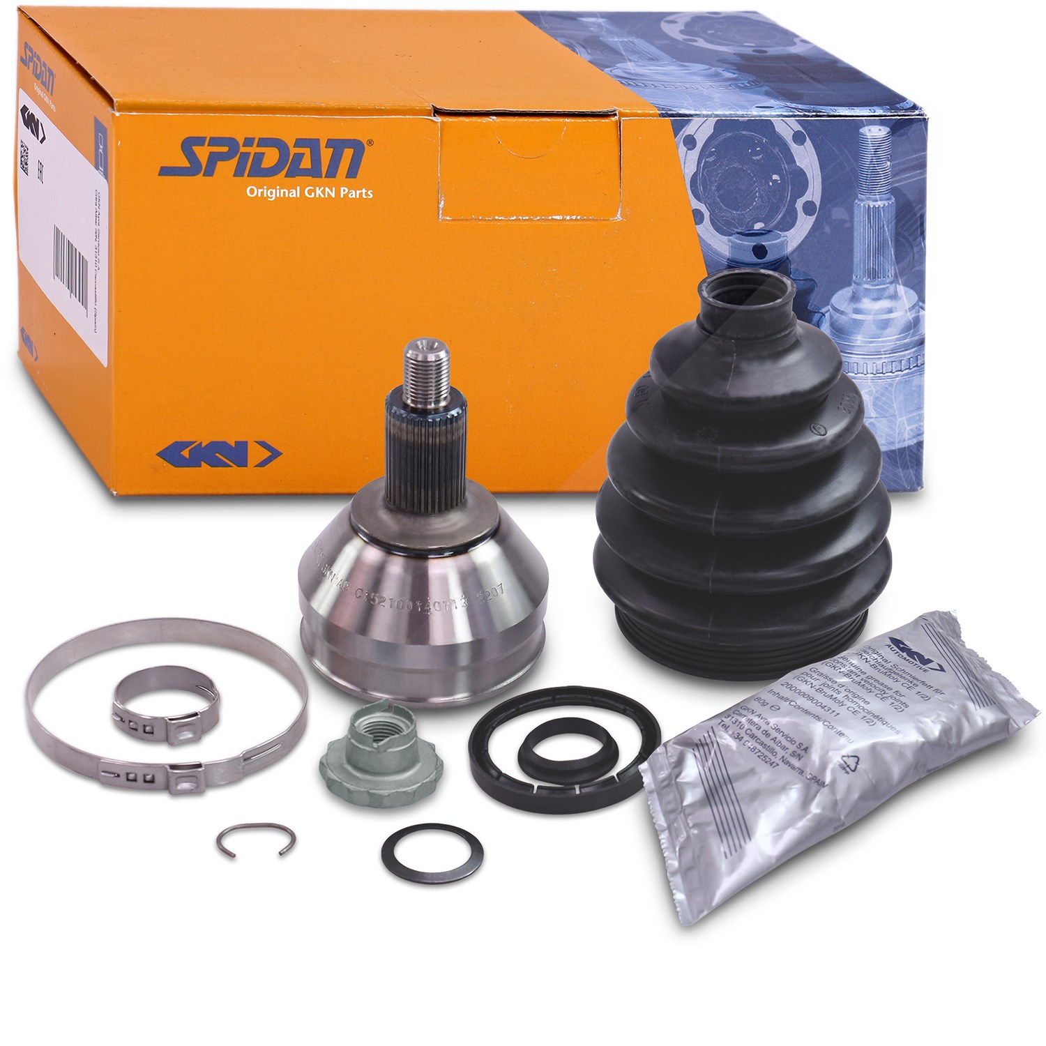 Spidan Gelenksatz Antriebswelle radseitig [Hersteller-Nr. 36037] für Seat, Audi, Skoda, VW