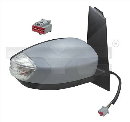 Außenspiegel links für elektr.Spiegelverstellung 310-0272 TYC für FORD C-MAX II - Image 5