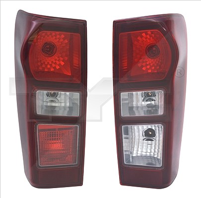 Tyc Grau/Rot Heckleuchte 11-12140-15-2 - Bild 6