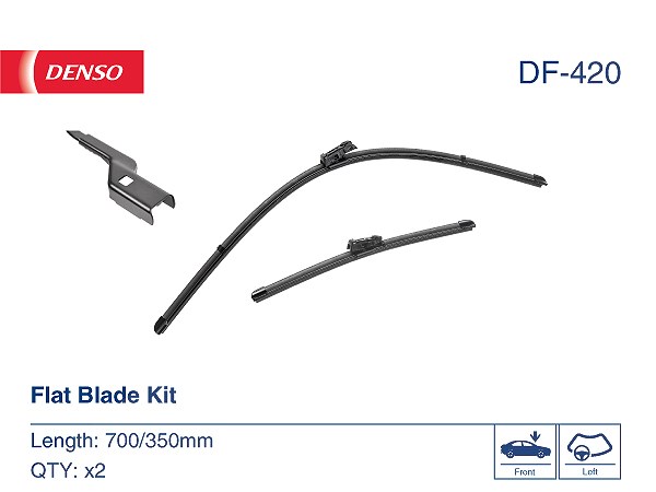 Denso Wischblatt [Hersteller-Nr. DF-420] für Ford - Bild 5