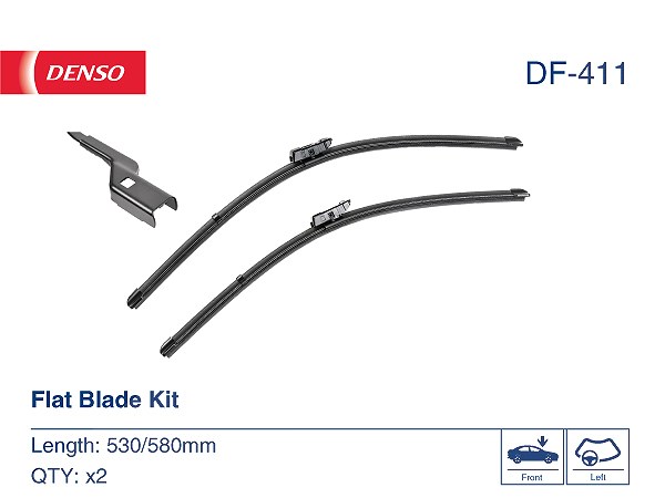 Denso Wischblatt 580/530Mm, Vorne Df-411 - Bild 5