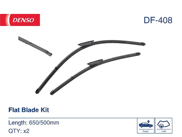 Denso Wischblatt Df-408 Für Citroën Toyota - Bild 5