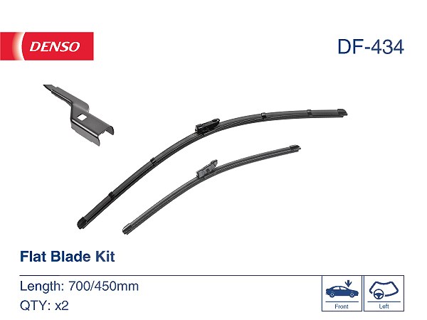 DENSO DF-434 Wischblatt für Audi für Skoda für VW für Cupra - Bild 6
