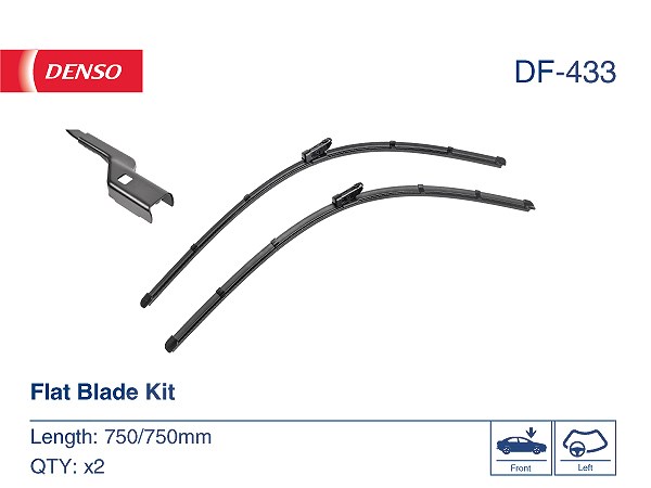 Denso Wischblatt 750Mm, Vorne, Stück Größe 2 Df-433 - Bild 3