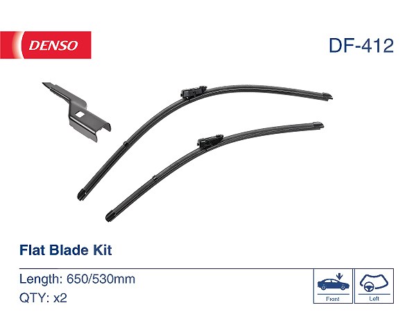 Denso Wischblatt 650/530Mm, Vorne Df-412 - Bild 5
