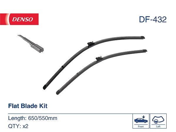 Denso Wischblatt [Hersteller-Nr. DF-432] für Mercedes-Benz - Bild 5