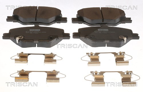 Triscan Bremsbelagsatz, Scheibenbremse 8110 24058 Für Opel - Bild 4