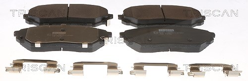 TRISCAN 811018035 Bremsbelagsatz für Scheibenbremse Bremsbelagsatz für Kia - Bild 4