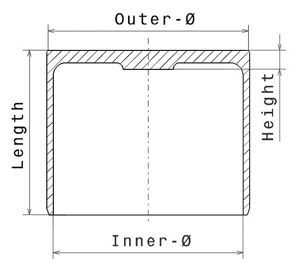Kolbenschmidt Ventilstößel [Hersteller-Nr. 50007543] für Renault, Opel, Dacia, Nissan, Vauxhall, Suzuki