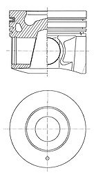 Kolbenschmidt Kolben [Hersteller-Nr. 41644600] für Nissan