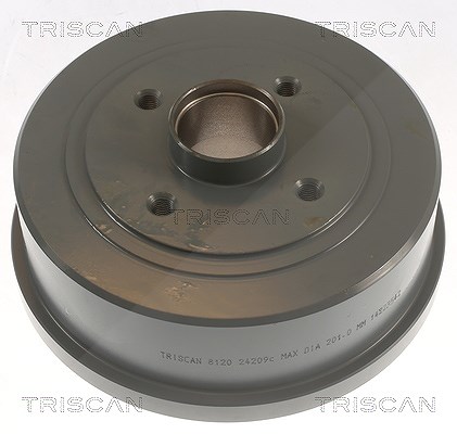 Triscan 1x Bremstrommel Hinterachse ohne Radlager [Hersteller-Nr. 812024209C] für Opel, Vauxhall
