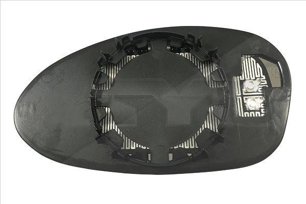 Tyc Spiegelglas, Außenspiegel [Hersteller-Nr. 303-0133-1] für BMW