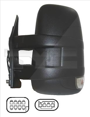 Tyc Außenspiegel links (Fahrerseite) [Hersteller-Nr. 315-0004] für Iveco