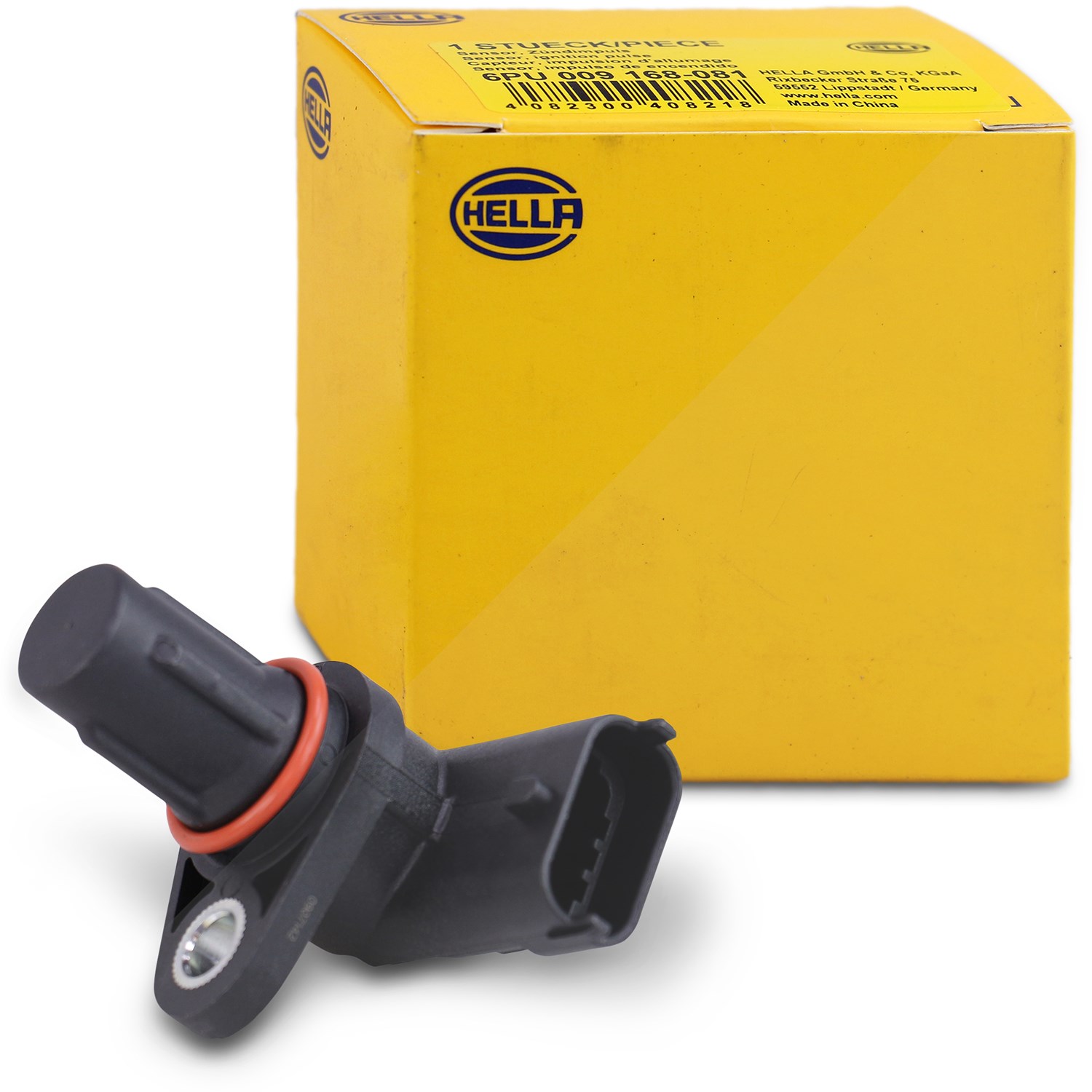Hella Nockenwellensensor [Hersteller-Nr. 6PU009168-081] für Fiat, Kia, Abarth, Alfa Romeo, Opel, Vauxhall, Ford, Jeep, Chrysler, Lancia, Hyundai