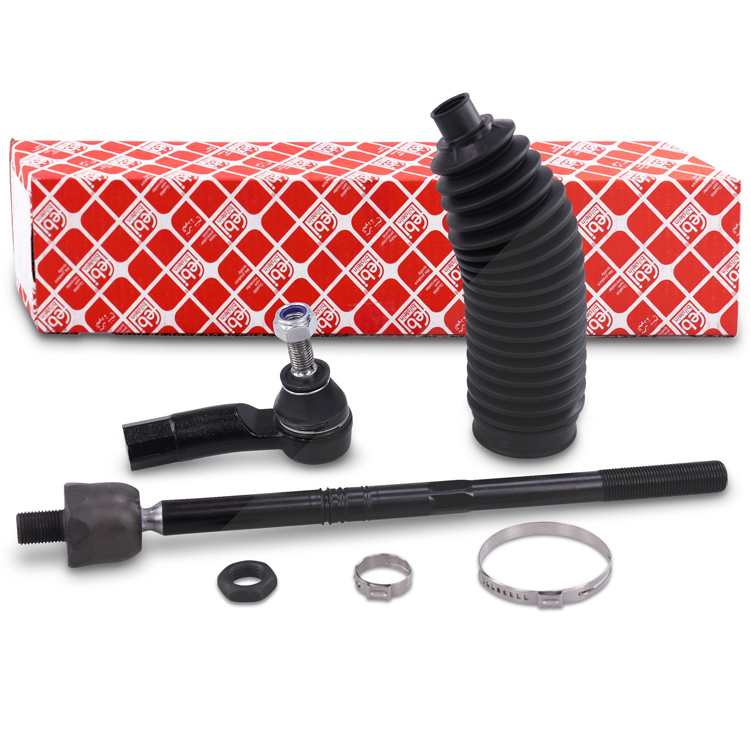 Febi Bilstein Spurstange + Lenkmanschette vorne links [Hersteller-Nr. 45761] für Seat, Audi, VW, Skoda