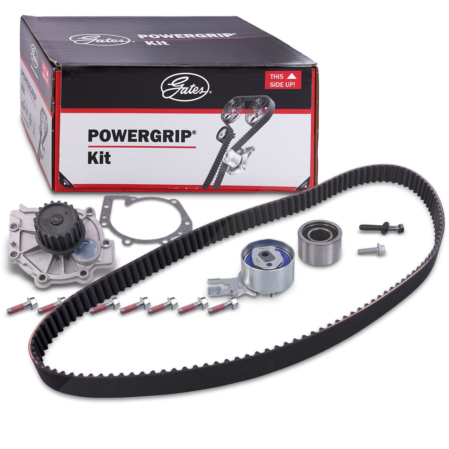 Gates Wasserpumpe + Zahnriemensatz [Hersteller-Nr. KP15580XS] für Volvo