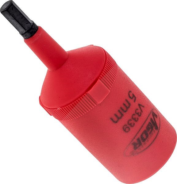 Vigor VDE Schraubendreher-Einsatz - 1/2 -Sechskant Profil - 5 mm [Hersteller-Nr. V3339]