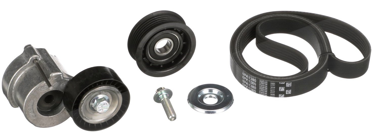 Gates Keilrippenriemensatz [Hersteller-Nr. K016PK1380] für Opel, Vauxhall