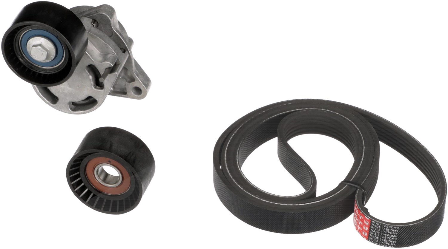 Gates Keilrippenriemensatz [Hersteller-Nr. K046PK1795] für Nissan, Vauxhall, Renault, Opel