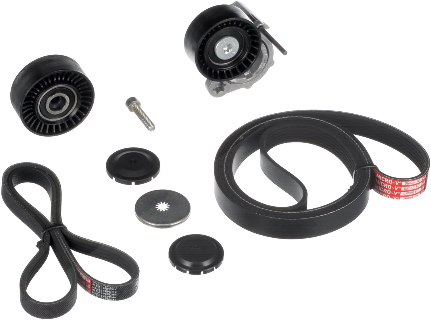 Gates Keilrippenriemensatz [Hersteller-Nr. K026PK1835XS] für BMW