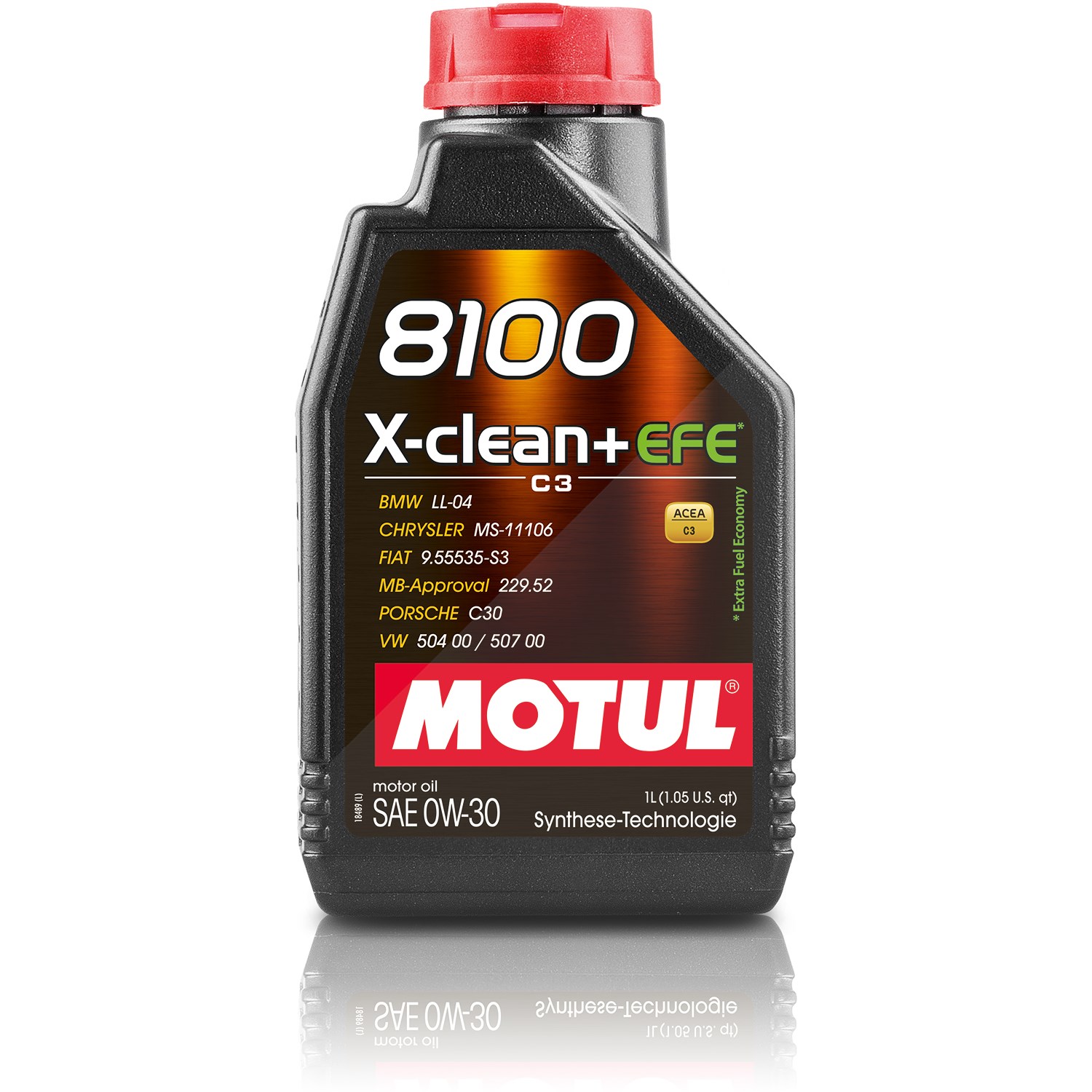 Motul 1 L 8100 X-CLEAN + EFE 0W-30 [Hersteller-Nr. 111676]