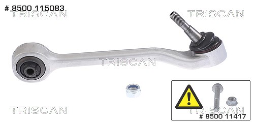 Triscan Lenker, Radaufhängung [Hersteller-Nr. 8500115083] für BMW
