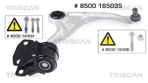 Triscan Lenker, Radaufhängung [Hersteller-Nr. 8500165035] für Ford