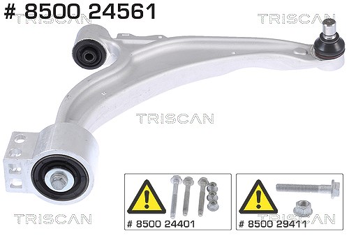 Triscan Lenker, Radaufhängung [Hersteller-Nr. 850024561] für Vauxhall, Chevrolet, Opel