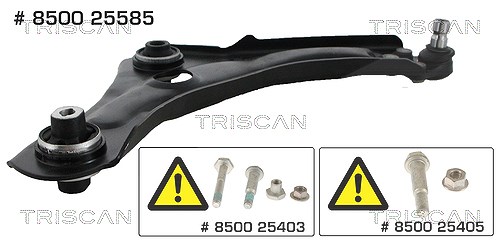 Triscan Lenker, Radaufhängung [Hersteller-Nr. 850025585] für Renault