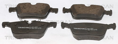 Triscan Bremsbeläge hinten (Satz) [Hersteller-Nr. 811010609] für Land Rover, Polestar, Jaguar, Volvo