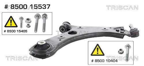 Triscan Lenker, Radaufhängung [Hersteller-Nr. 850015537] für Fiat, Jeep