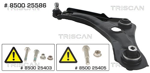 Triscan Lenker, Radaufhängung [Hersteller-Nr. 850025586] für Renault