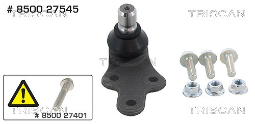 Triscan Trag-/Führungsgelenk [Hersteller-Nr. 850027545] für Volvo