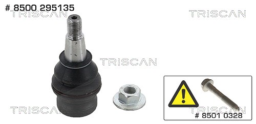 Triscan Trag-/Führungsgelenk [Hersteller-Nr. 8500295135] für Audi, Porsche