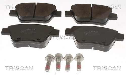 Triscan Bremsbeläge hinten (Satz) [Hersteller-Nr. 811029086] für Seat, Audi, Skoda, VW