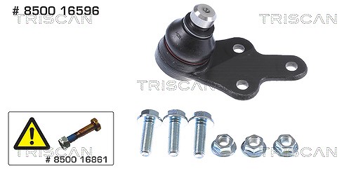 Triscan Trag-/Führungsgelenk [Hersteller-Nr. 850016596] für Ford