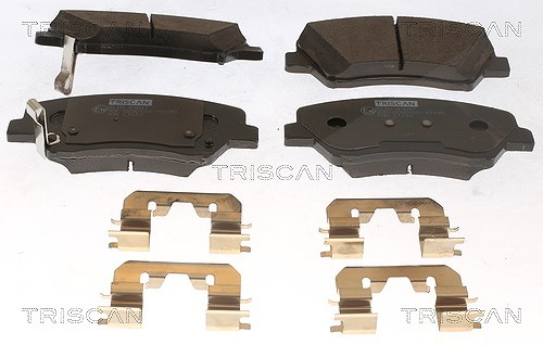 Triscan Bremsbelagsatz Vorderachse [Hersteller-Nr. 811043047] für Hyundai, Kia