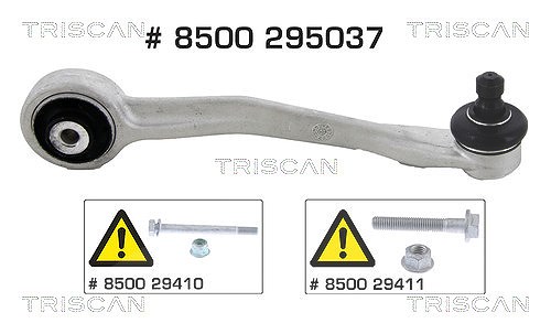 Triscan Lenker, Radaufhängung [Hersteller-Nr. 8500295037] für Audi