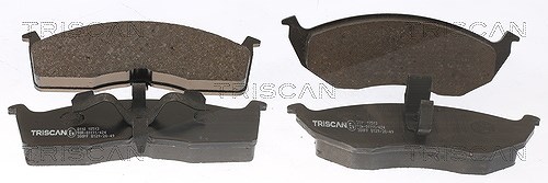 Triscan Bremsbelagsatz, Scheibenbremse [Hersteller-Nr. 811010513] für Plymouth, Chrysler, Dodge