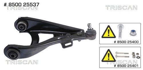 Triscan Lenker, Radaufhängung [Hersteller-Nr. 850025537] für Renault
