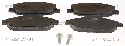 Triscan Bremsbelagsatz, Scheibenbremse [Hersteller-Nr. 811028041] für Peugeot