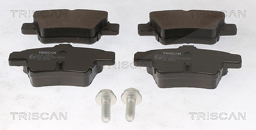 Triscan Bremsbelagsatz, Scheibenbremse [Hersteller-Nr. 811028039] für Citroën, Peugeot