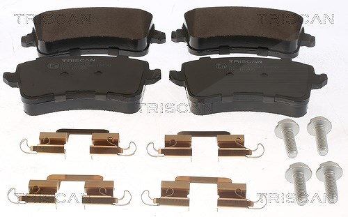 Triscan Bremsbeläge hinten (Satz) [Hersteller-Nr. 811029079] für Audi