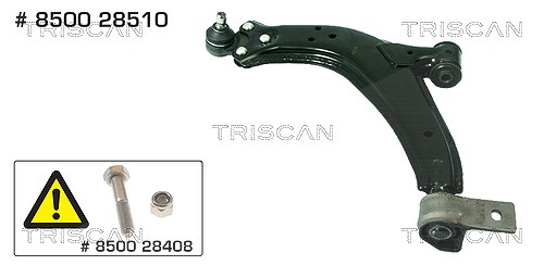 Triscan Lenker, Radaufhängung [Hersteller-Nr. 850028510] für Peugeot, Citroën