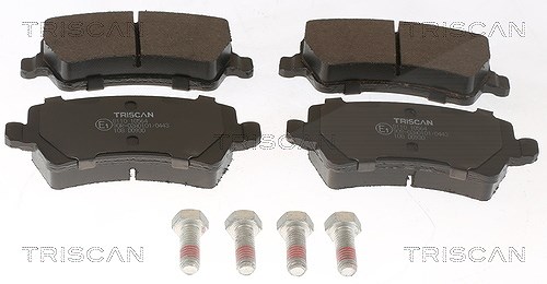 Triscan Bremsbeläge hinten (Satz) [Hersteller-Nr. 811010564] für Ford, Land Rover, Volvo